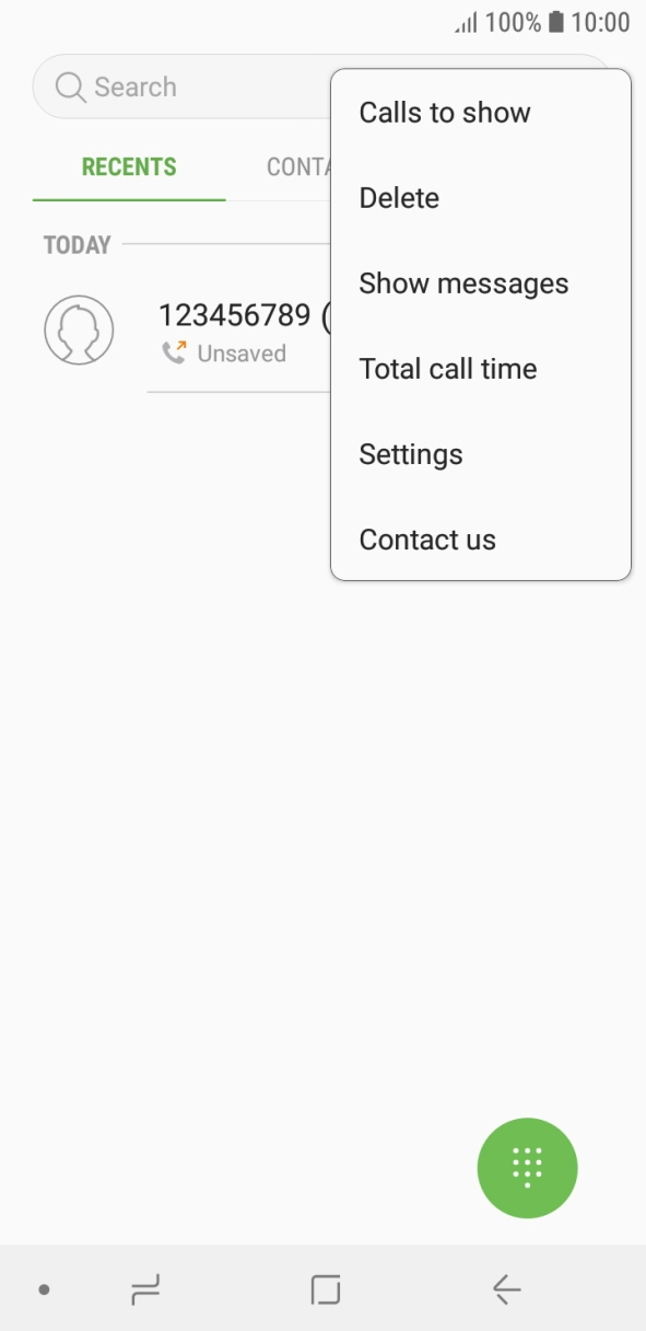 Press Settings.