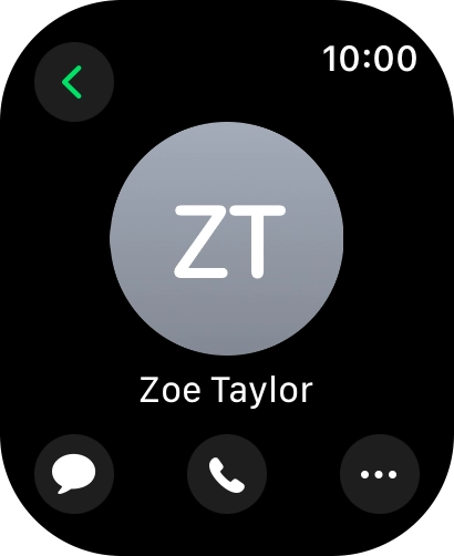 Press the call icon.