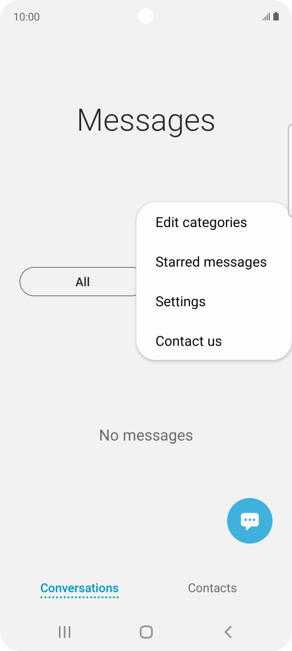 Press Settings. Press Settings.