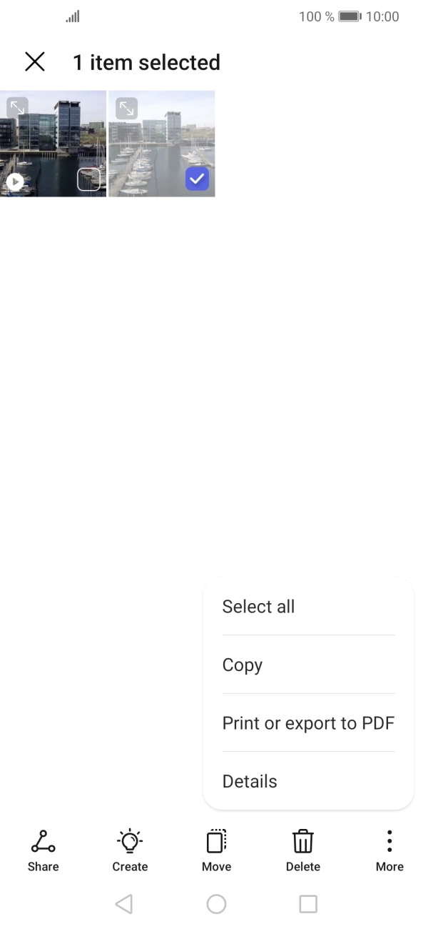 Press Select all.