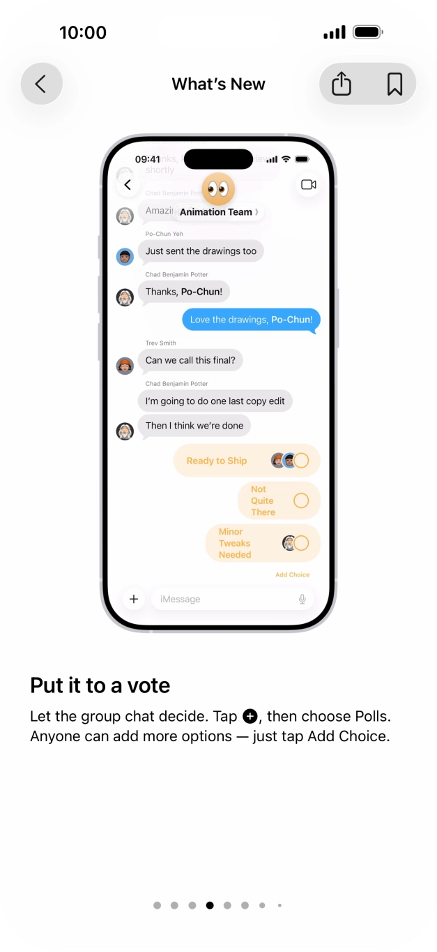 Slide your finger upwards starting from the bottom of the screen to return to the home screen.