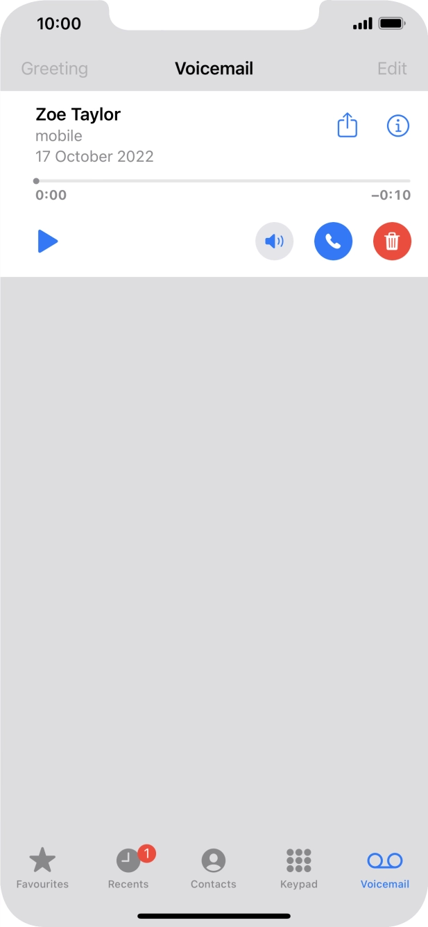 Press the play icon. Press the play icon.