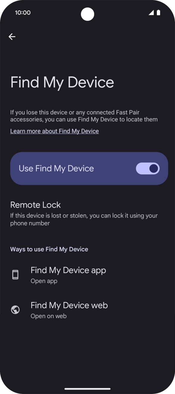 Slide your finger upwards starting from the bottom of the screen to return to the home screen.