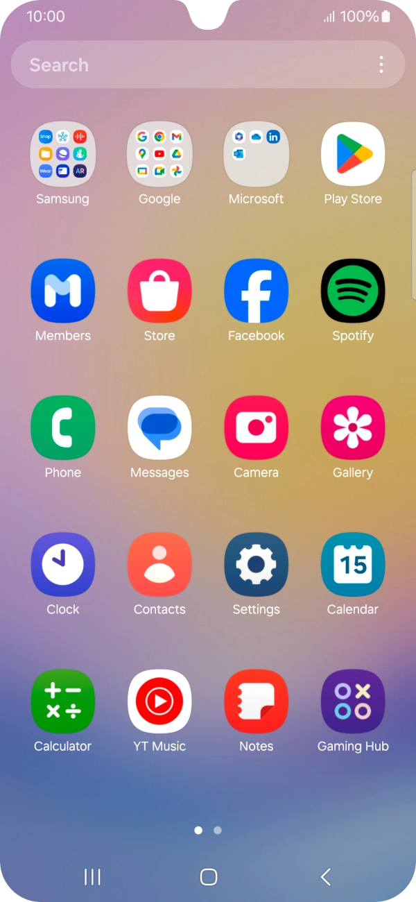 Press Play Store.