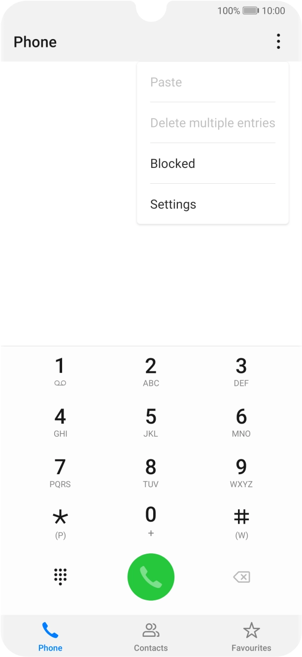 Press Settings. Press Settings.