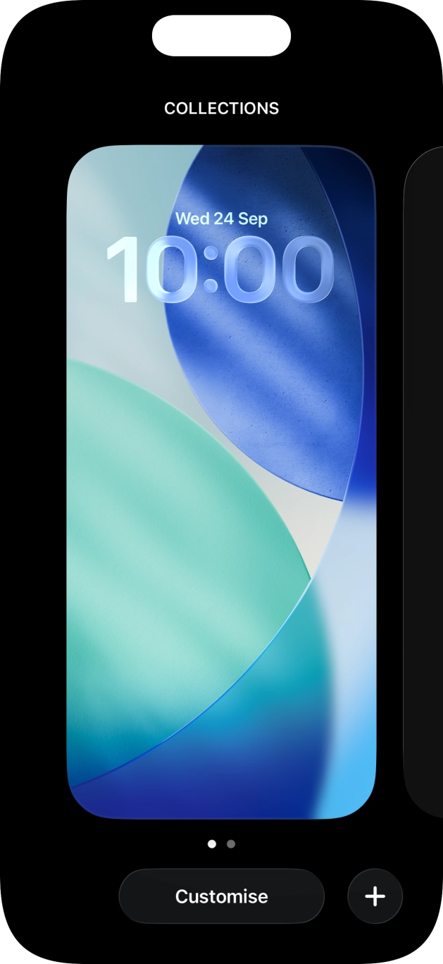 Press the add icon.
