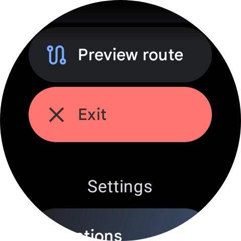 Press Exit.