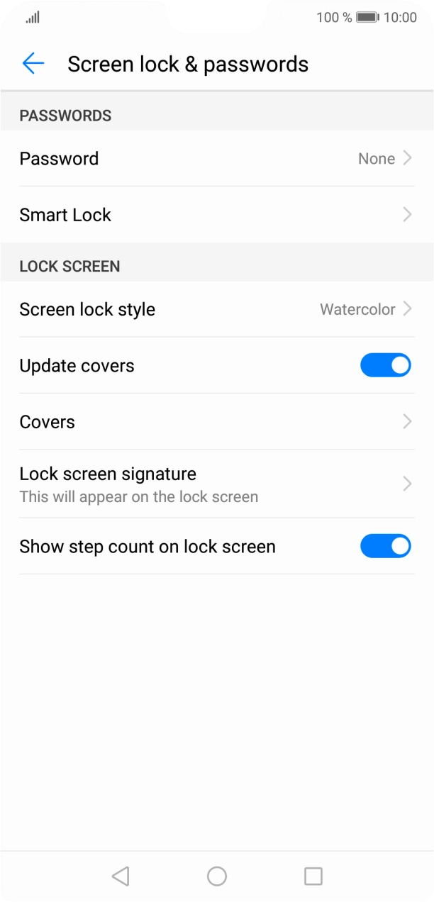 Press the Home key to return to the home screen. Press the Home key to return to the home screen.
