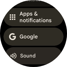 Press Google.
