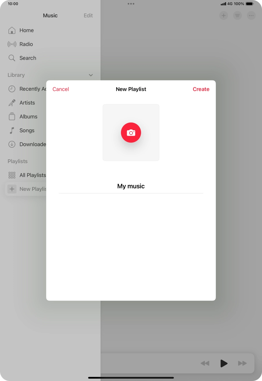 Press Create.