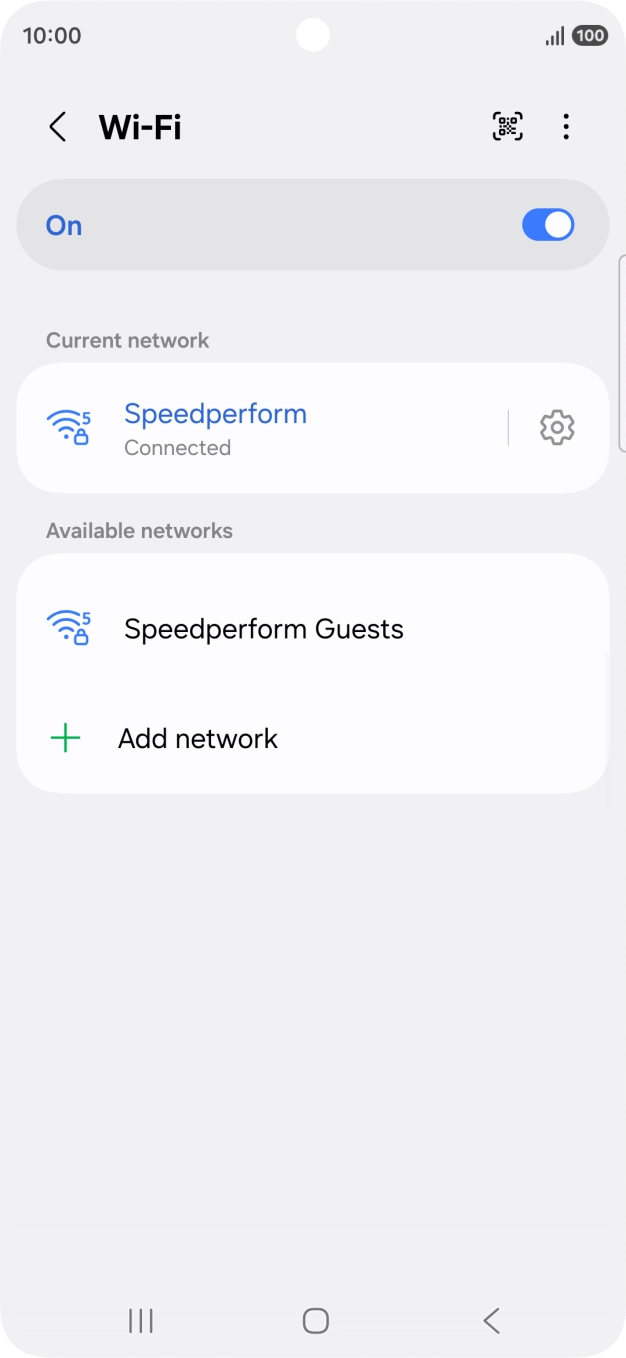 Press the Home key to return to the home screen. Press the Home key to return to the home screen.