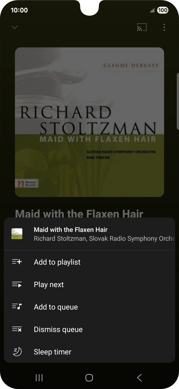Press the add icon.
