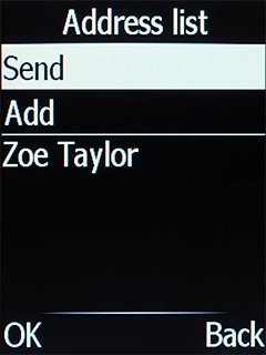 Press the Navigation key.