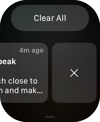 Press the delete icon to remove it.