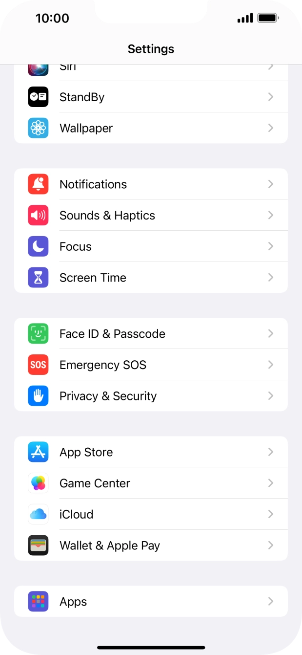 Press App Store.