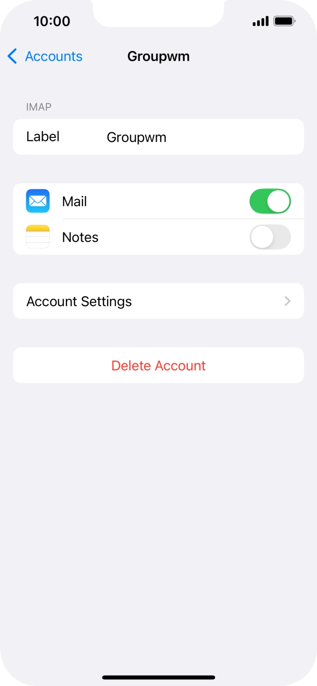 Press Account Settings. Press Account Settings.