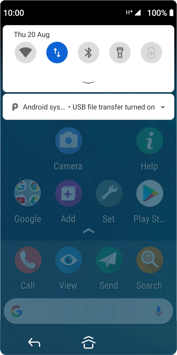 Press Android s.... Press Android s....
