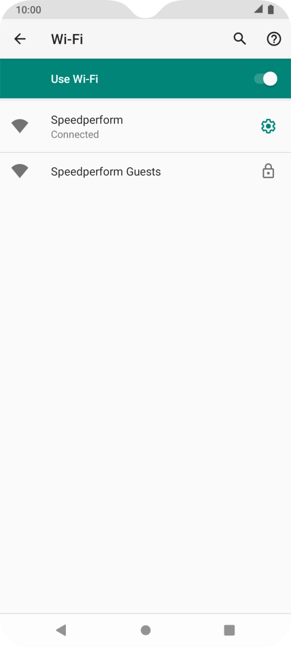 Press the Home key to return to the home screen. Press the Home key to return to the home screen.