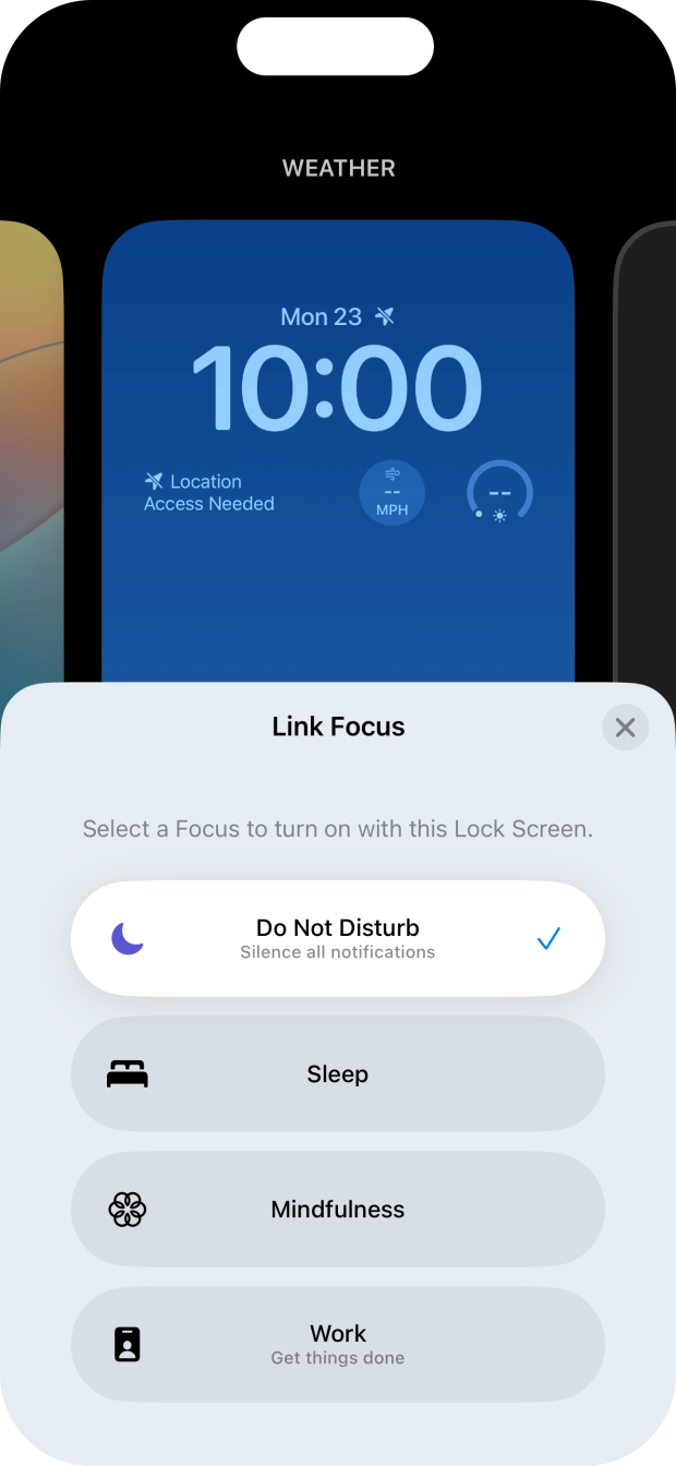 Press the close icon. Press the close icon.