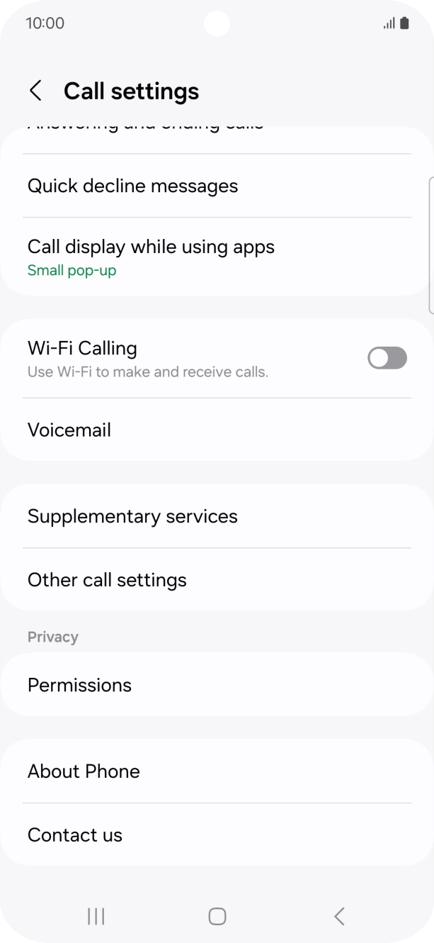 Press Voicemail.