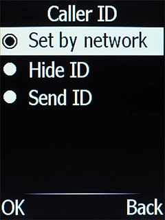 Select Send ID to turn on the function. Select Send ID to turn on the function.