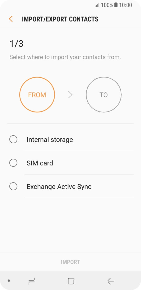 Press SIM card.
