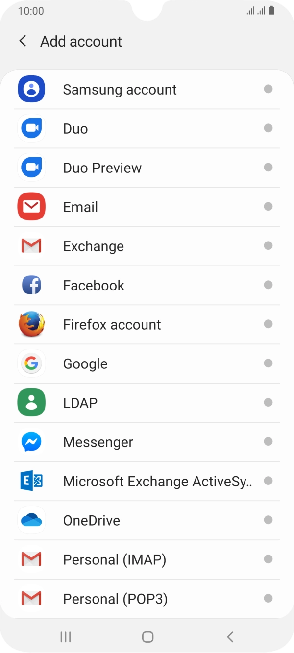 Press Google.