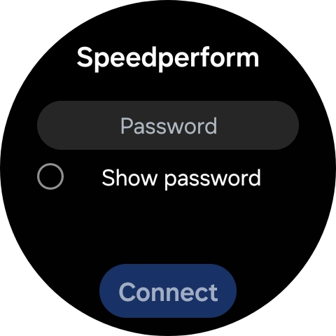 Press Password.