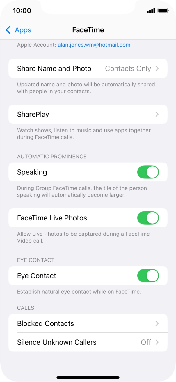 Press SharePlay. Press SharePlay.