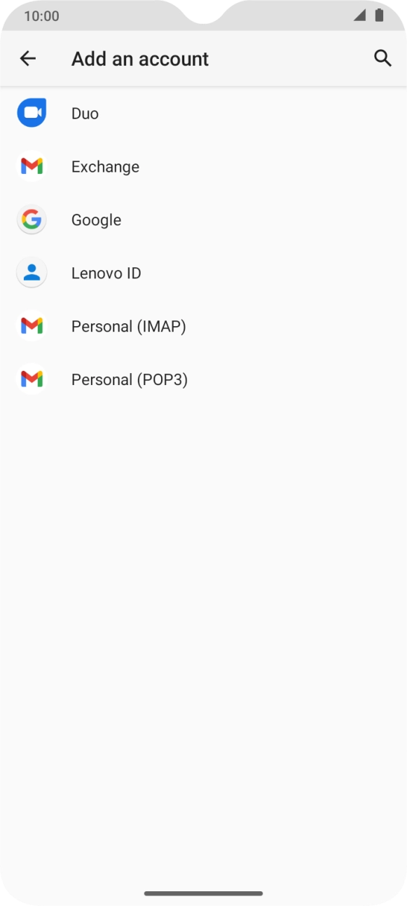 Press Personal (IMAP).