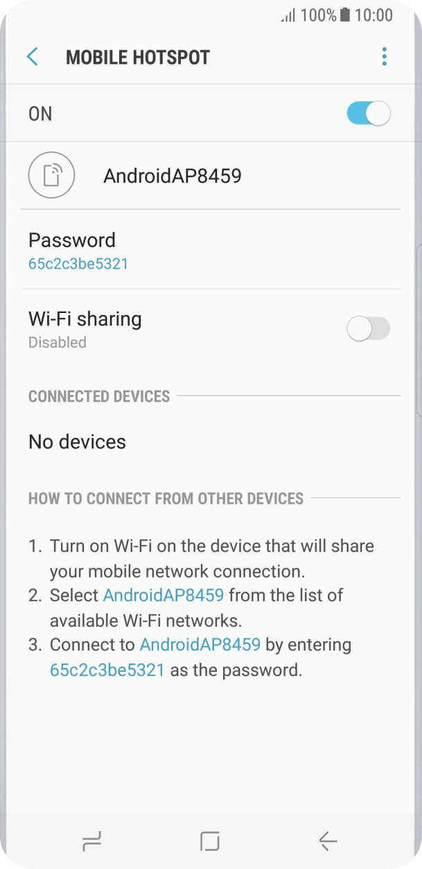 Press the Home key to return to the home screen. Press the Home key to return to the home screen.