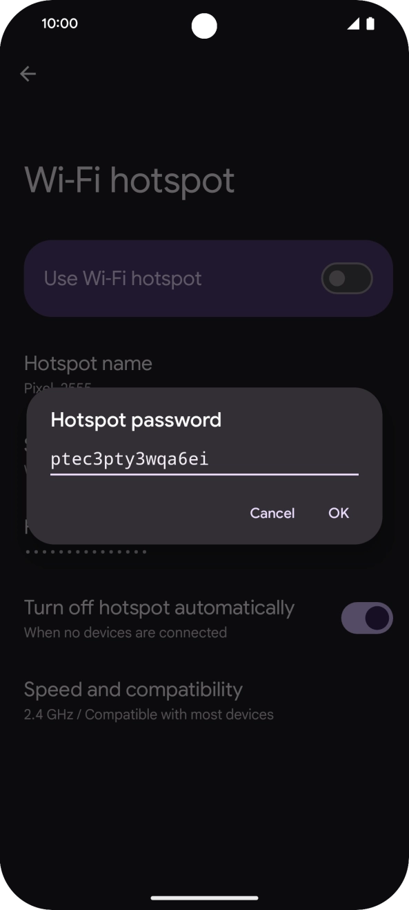 Press OK. Press OK.