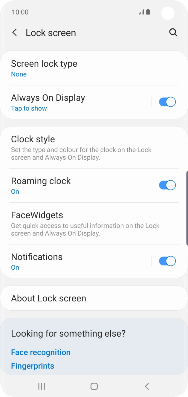 Press the Home key to return to the home screen. Press the Home key to return to the home screen.