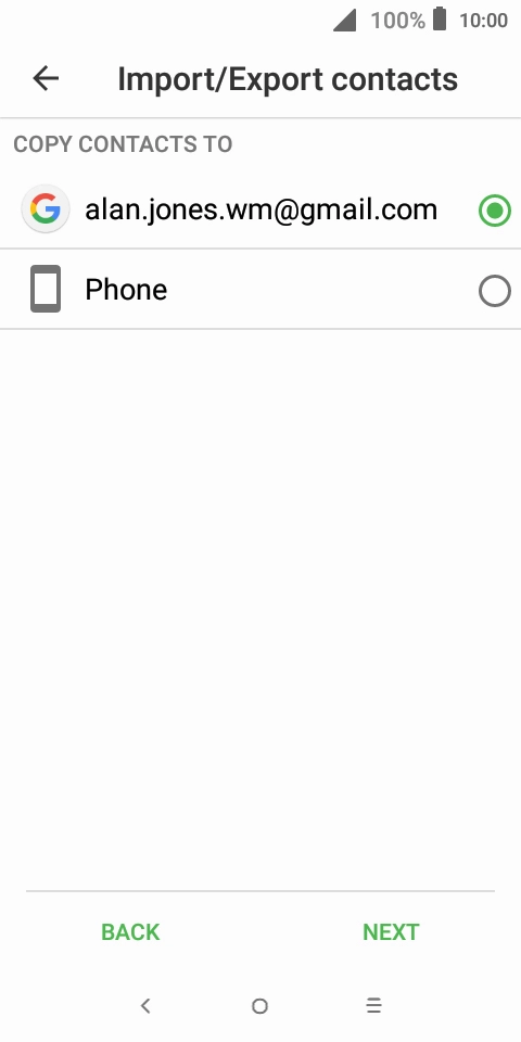 Press Phone.