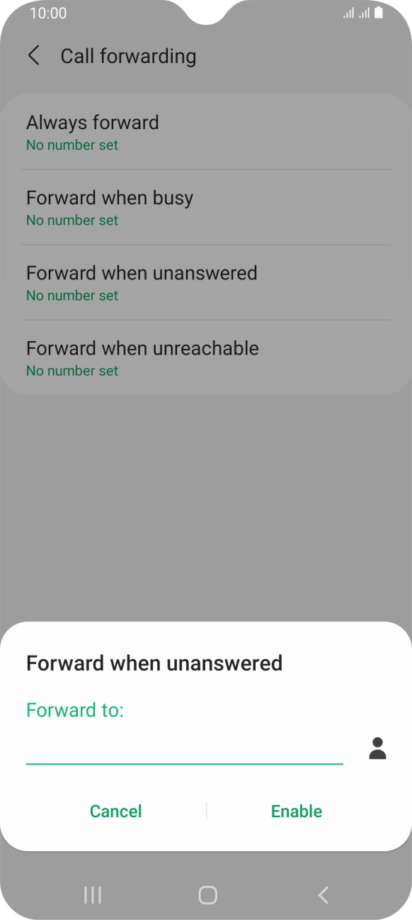 Key in 901 and press Enable.