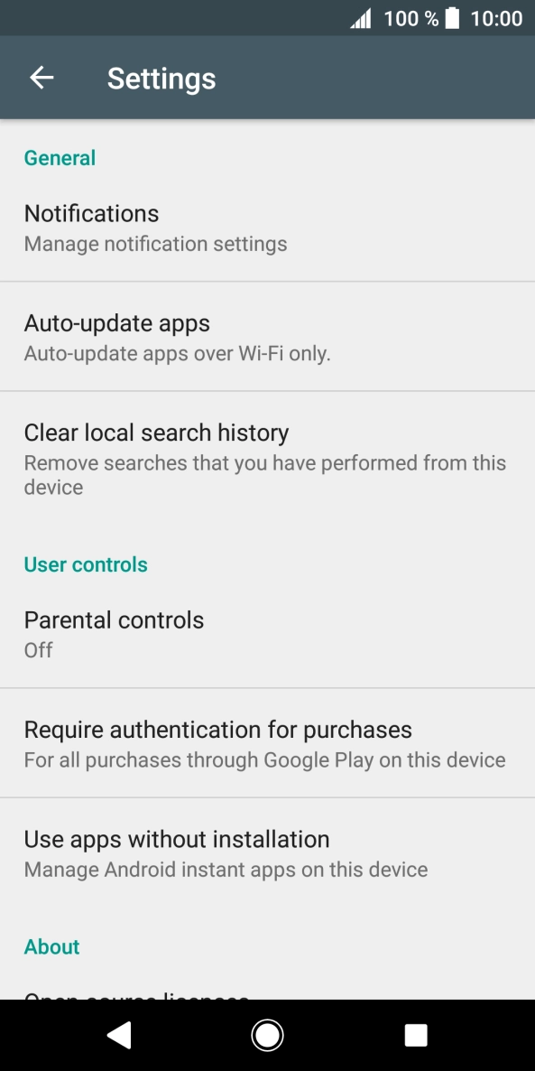 Press Auto-update apps. Press Auto-update apps.