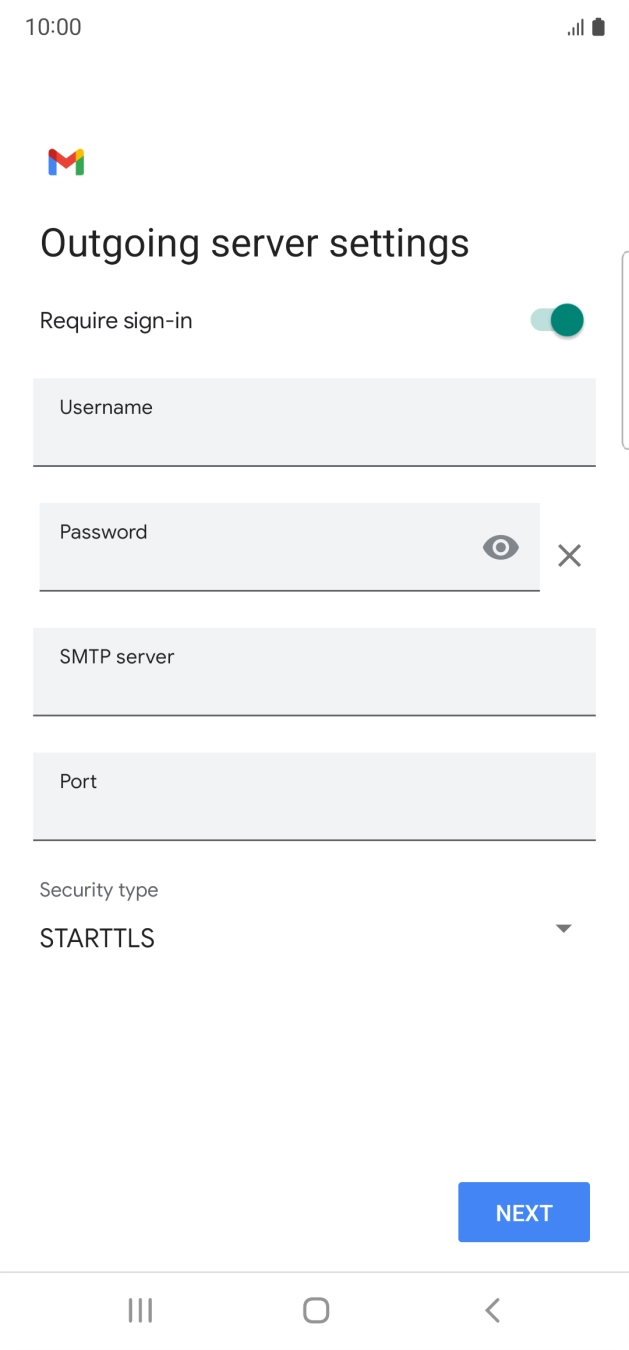 Press the indicator next to 'Require sign-in' to turn on the function. Press the indicator next to 'Require sign-in' to turn on the function.