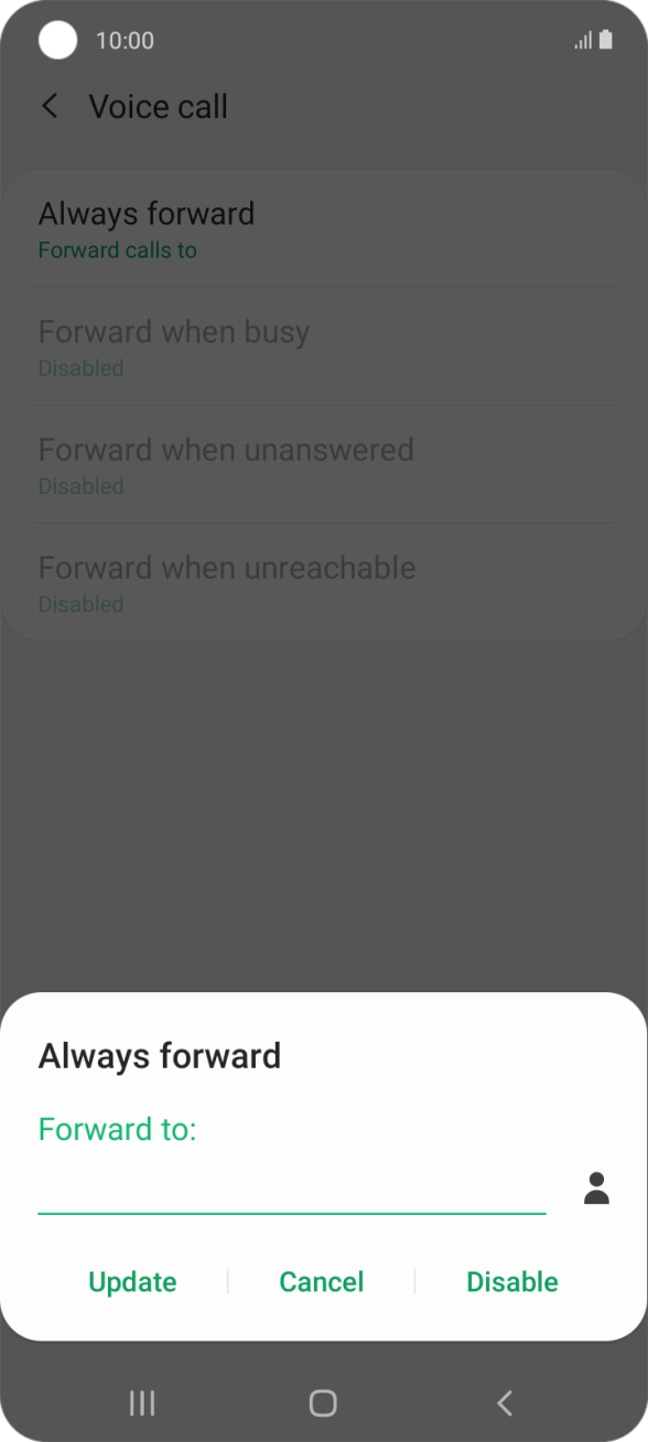 Press Disable. Press Disable.