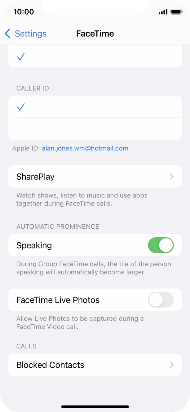 Press SharePlay. Press SharePlay.