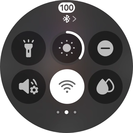 Press the WiFi icon to turn the function on or off.