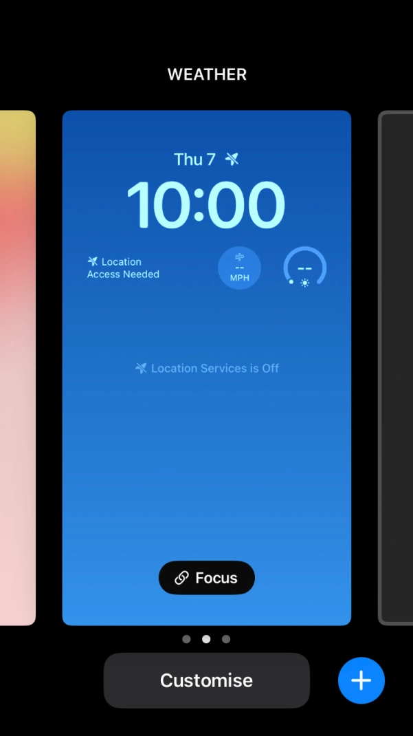 Press Focus. Press Focus.