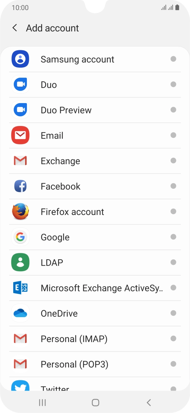 Press Google.