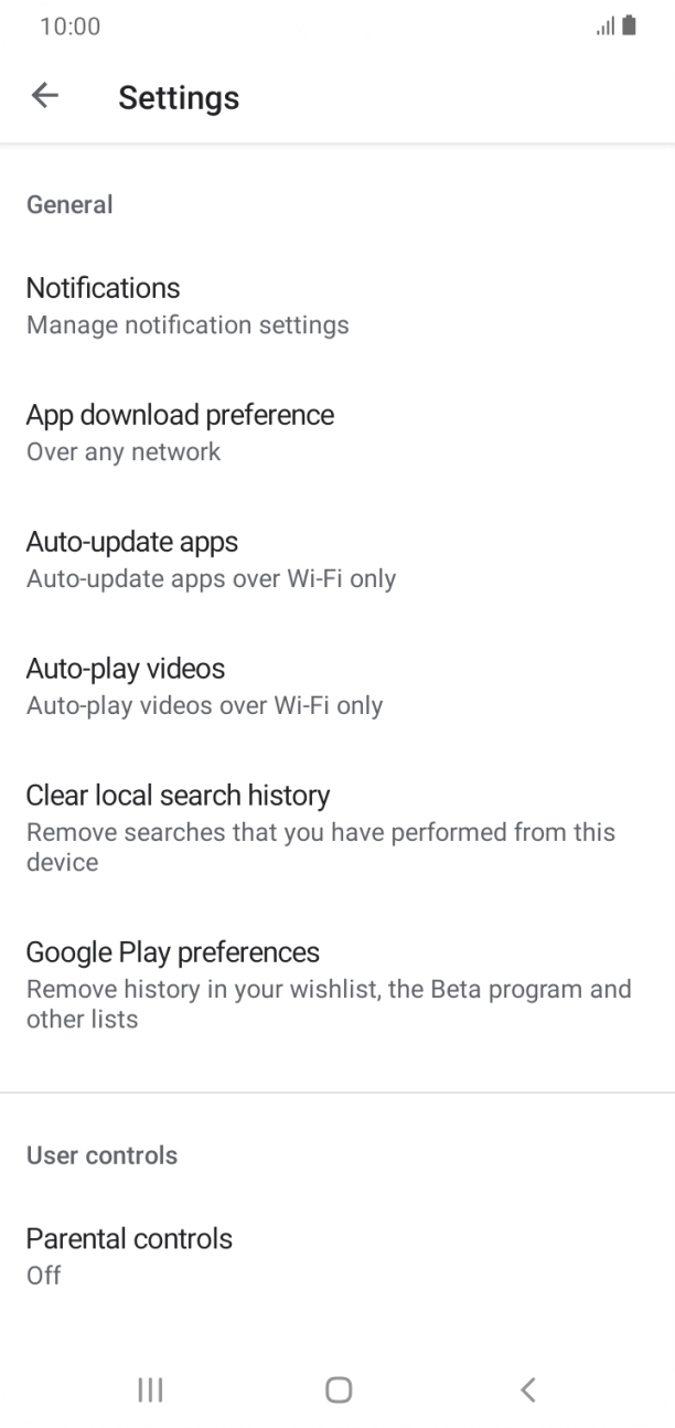Press Auto-update apps. Press Auto-update apps.