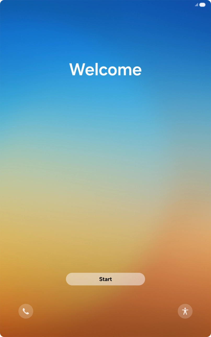 Press Start.