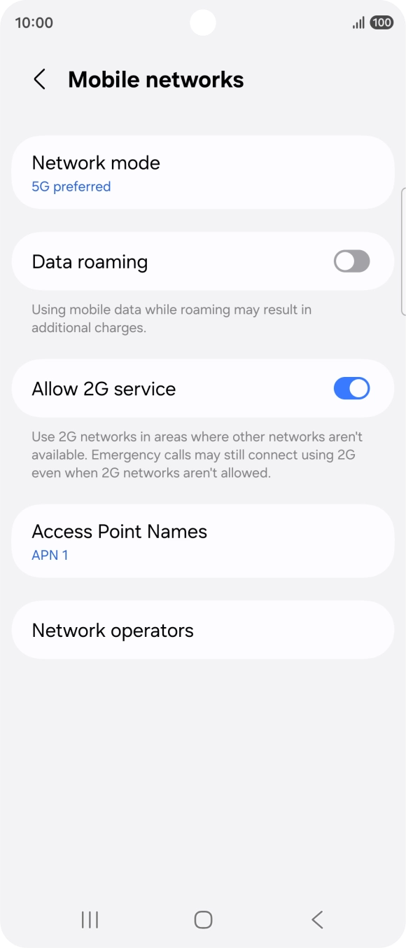 Press Network operators. Press Network operators.