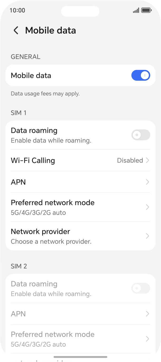 Press Wi-Fi Calling. Press Wi-Fi Calling.