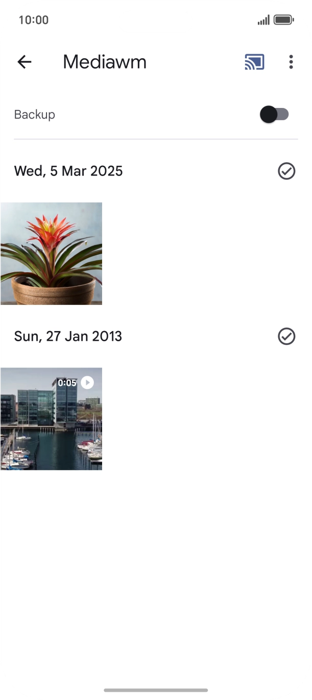 The media content from your phone will now play on the selected device. You can use your phone to control the playback of the media content on the other device.