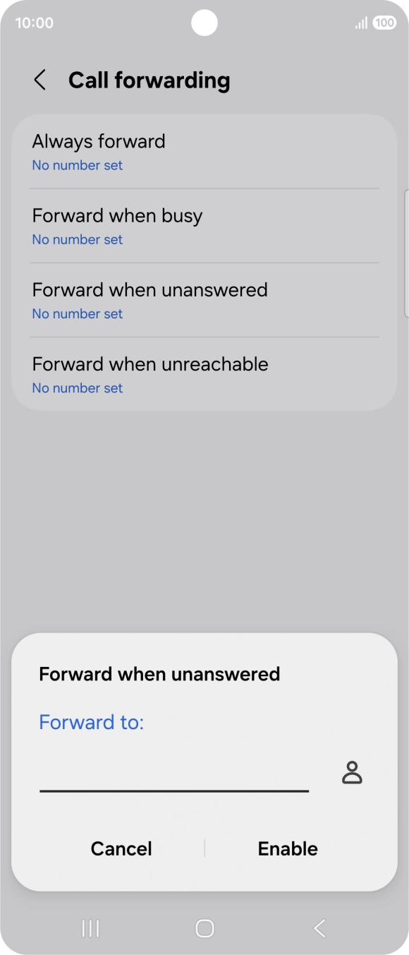 Key in 901 and press Enable.