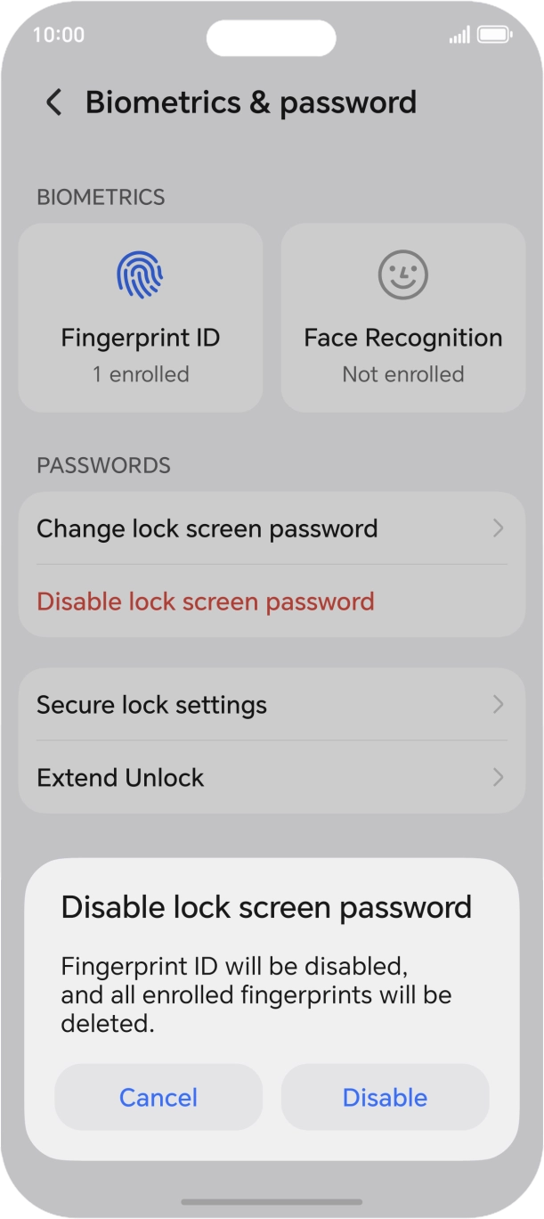 Press Disable. Press Disable.
