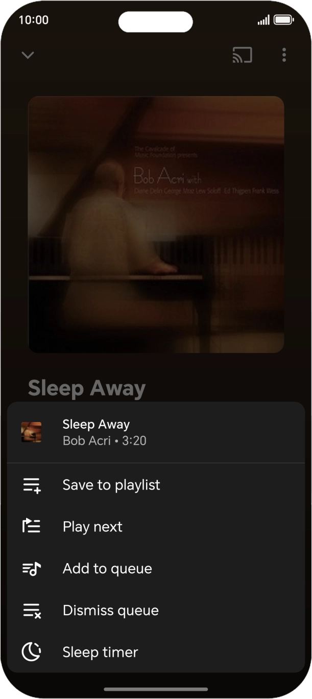 Press the add icon.